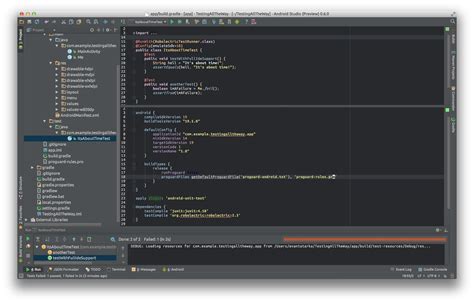 Android Studio and IntelliJ .